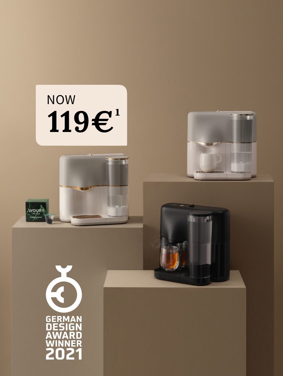 AVOURY ONE TEA MACHINE GREY/BLACK cover